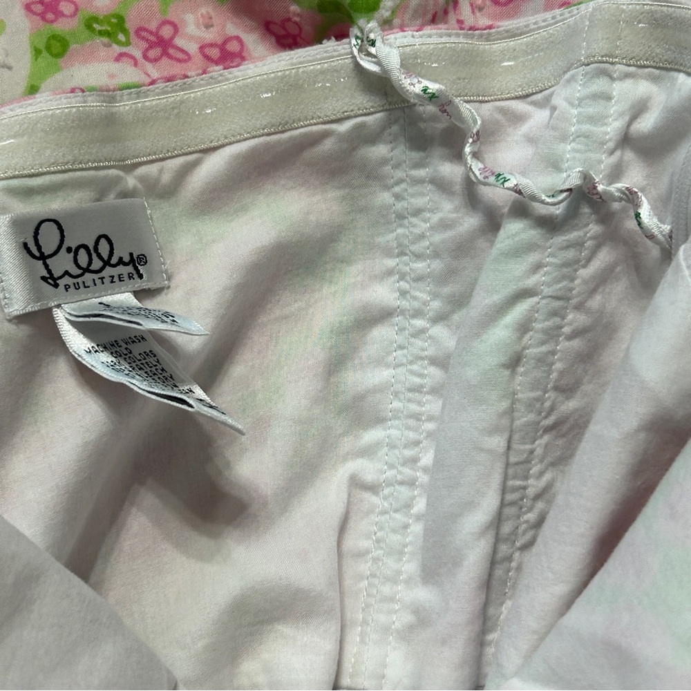 Lily Pulitzer Butterfly Gingham Cotton Lined Halter Dress Size 2 - Picture 7 of 10